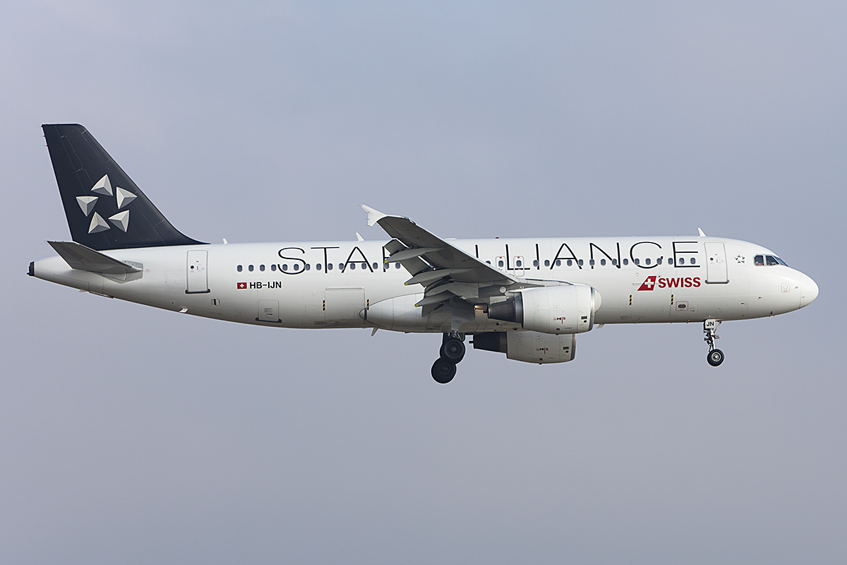 Swiss, HB-IJN, Airbus, A320-214, 19.01.2019, ZRH, Zürich, Switzerland 




