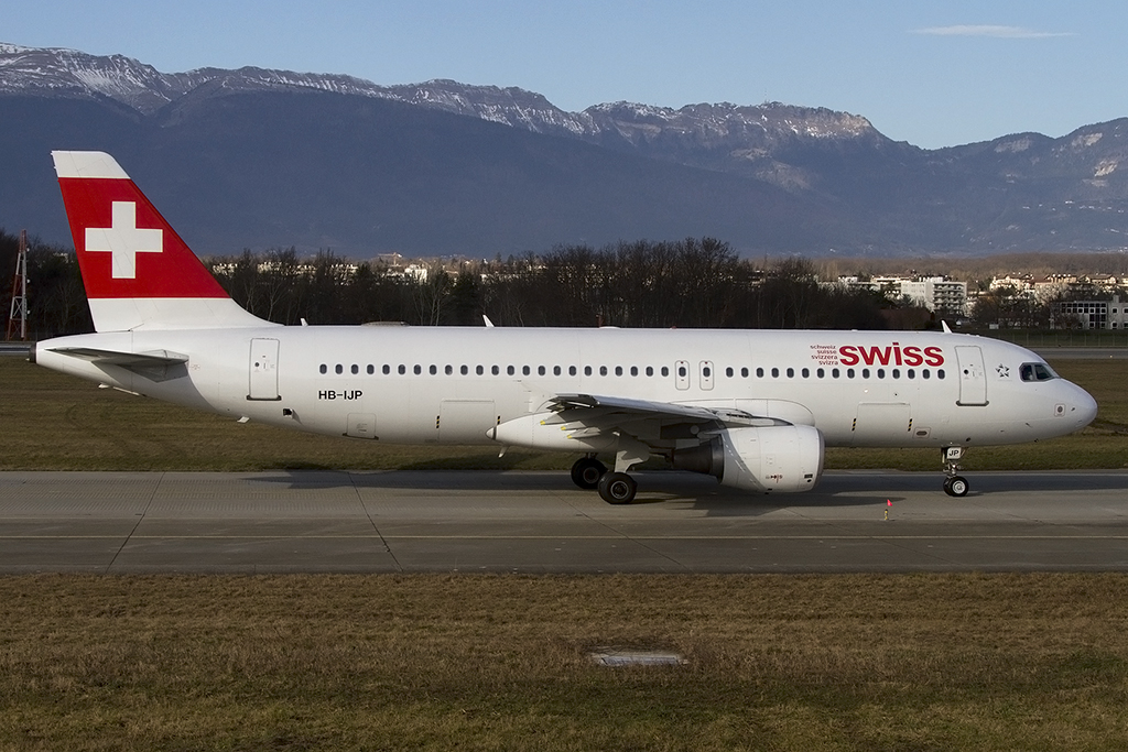 Swiss, HB-IJP, Airbus, A320-214, 13.01.2015, GVA, Geneve, Switzerland 



