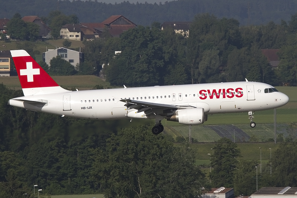 Swiss, HB-IJX, Airbus, A320-214, 08.06.2014, ZRH, Zuerich, Switzerland 




