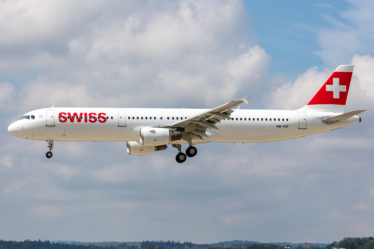 Swiss, HB-IOF, Airbus, A321-111, 26.06.2021, ZRH, Zürich, Switzerland