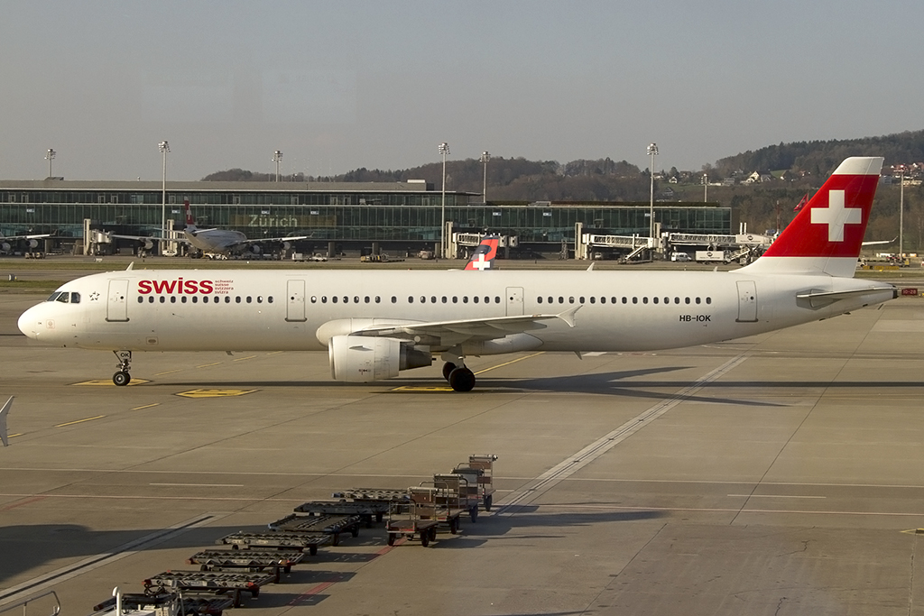 Swiss, HB-IOK, Airbus, A321-111, 28.03.2014, ZRH, Zürich, Switzerland




