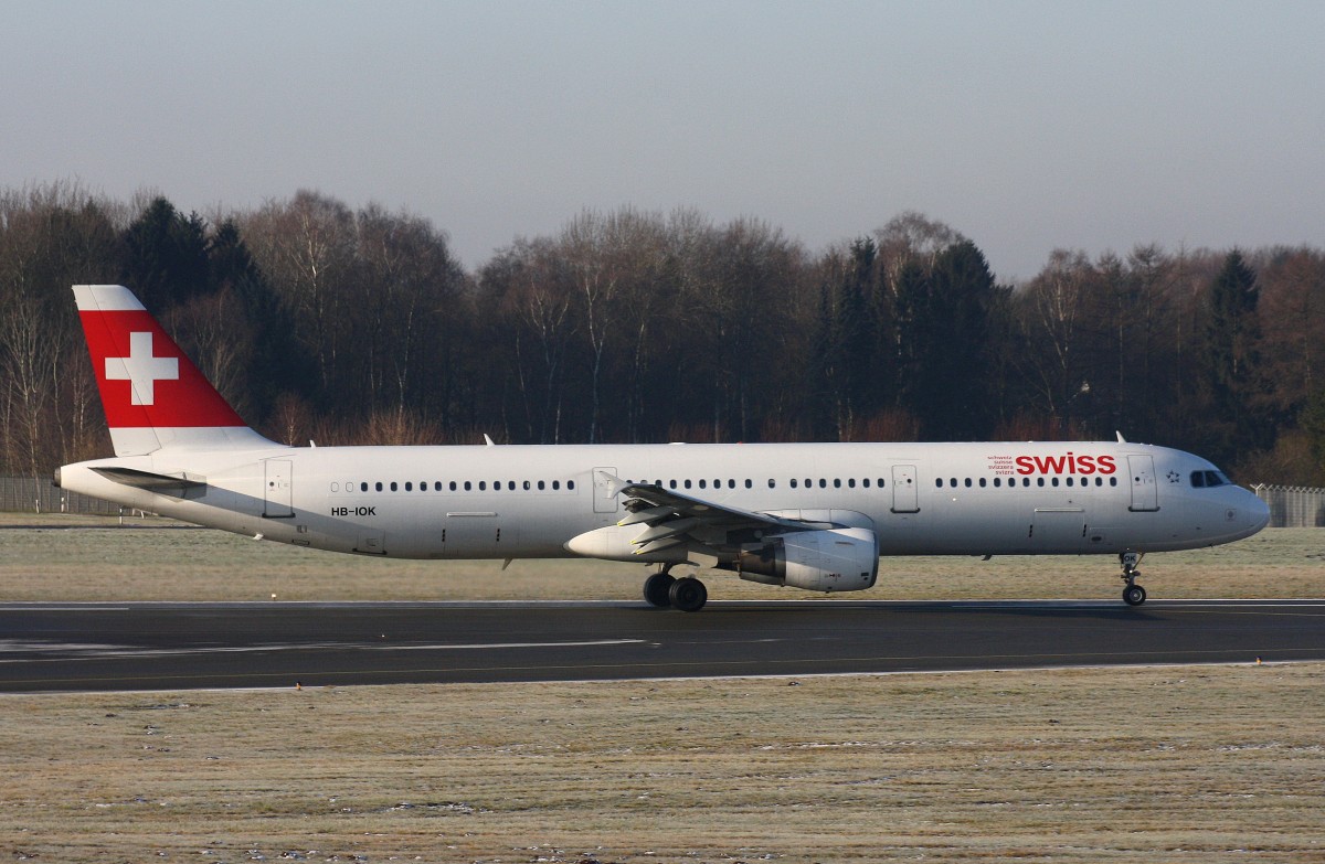 Swiss, HB-IOK, (c/n 987),Airbus A 321-111, 06.02.2015, HAM-EDDH, Hamburg, Germany 