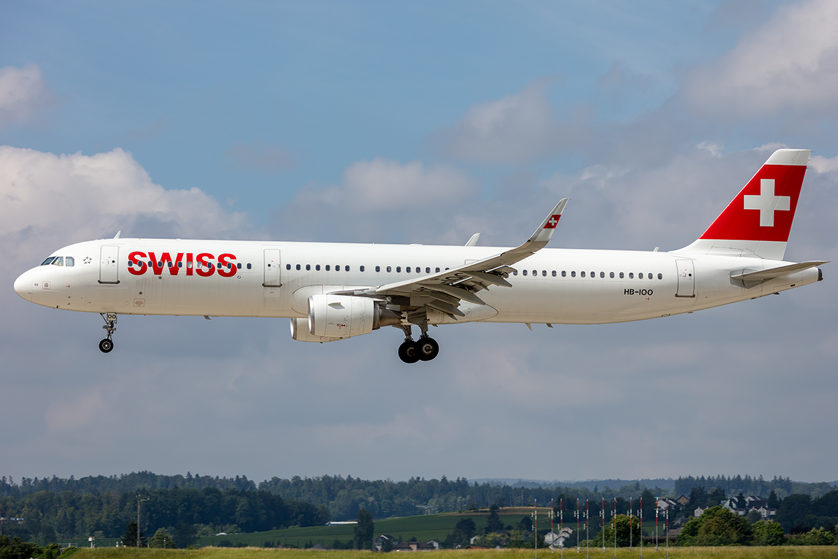 Swiss, HB-IOO, Airbus, A321-212, 26.06.2021, ZRH, Zürich, Switzerland