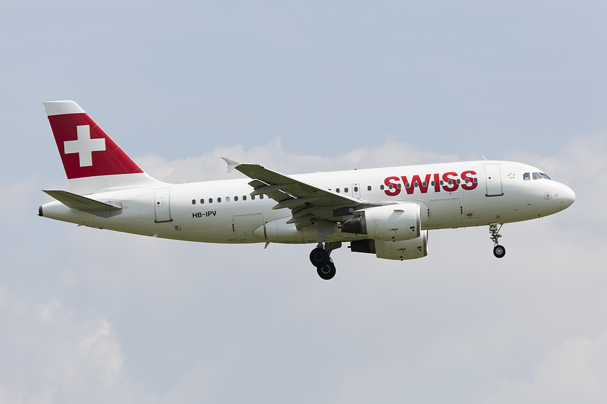 Swiss, HB-IPV, Airbus, A319-112, 25.05.2017, ZRH, Zürich, Switzerland 


