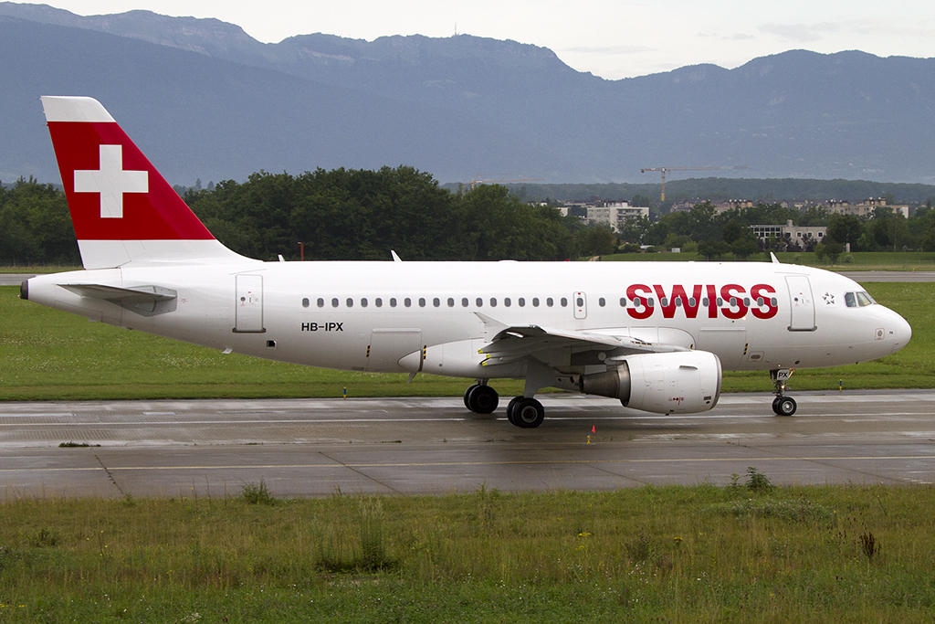 Swiss, HB-IPX, Airbus, A319-112, 10.08.2014, GVA, Geneve, Switzerland




