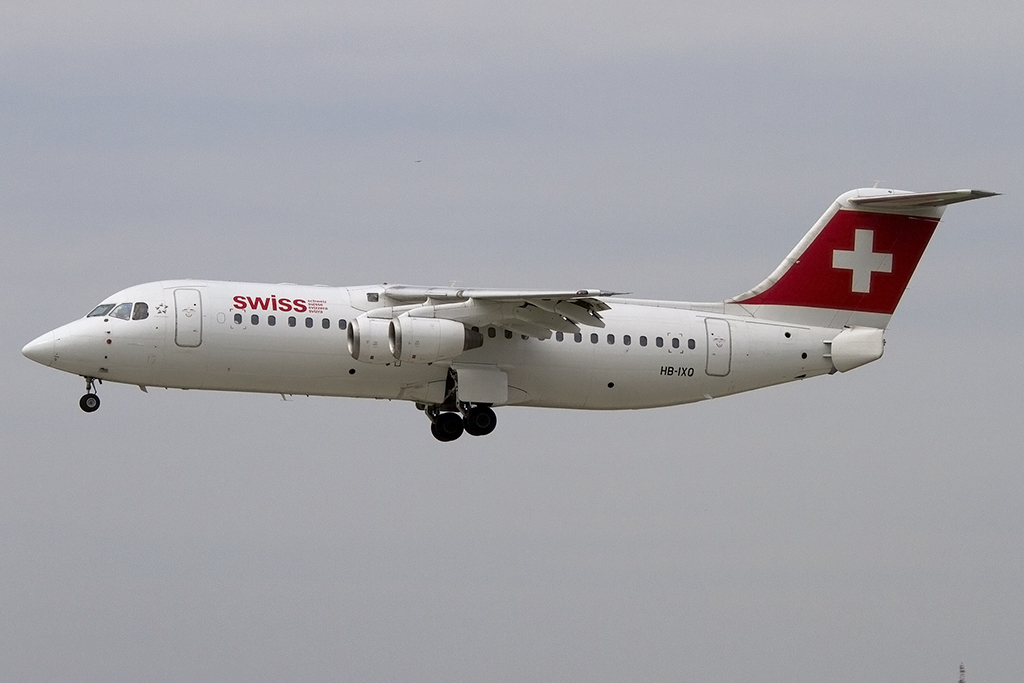 Swiss, HB-IXQ, BAe, ARJ-100, 24.05.2015, ZRH, Zürich, Switzerland 



