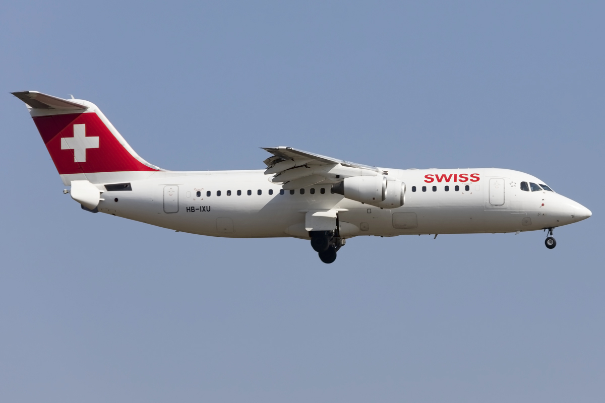 Swiss, HB-IXU, BAe, ARJ-100, 19.03.2016, ZRH, Zürich, Switzenland







