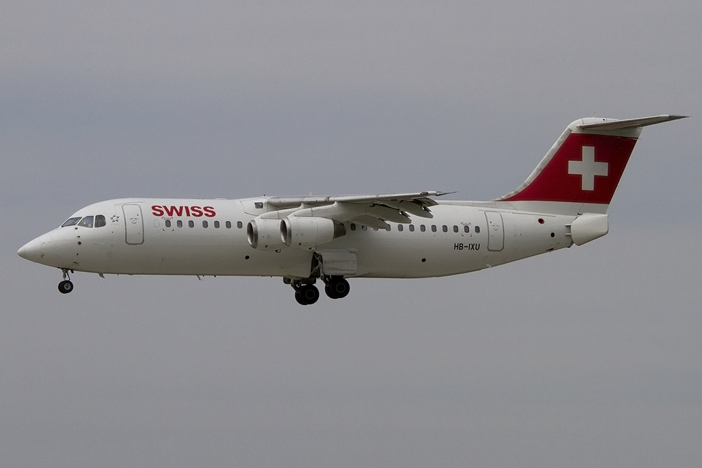Swiss, HB-IXU, BAe, ARJ-100, 24.05.2015, ZRH, Zürich, Switzerland 



