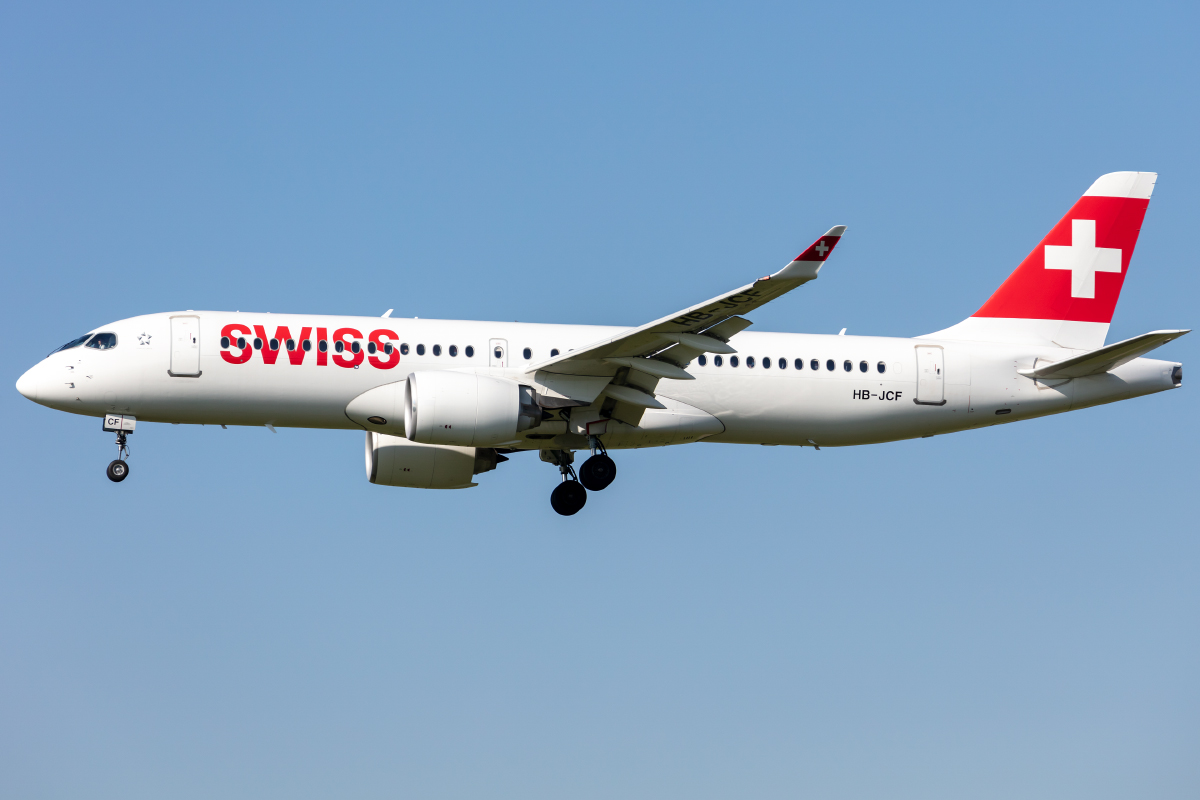Swiss, HB-JCF, Airbus, A220-300, 28.04.2022, ZRH, Zürich, Switzerland