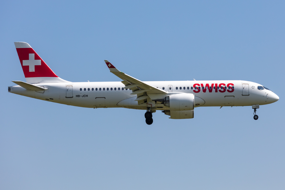 Swiss, HB-JCH, Airbus, A220-300, 28.04.2022, ZRH, Zürich, Switzerland