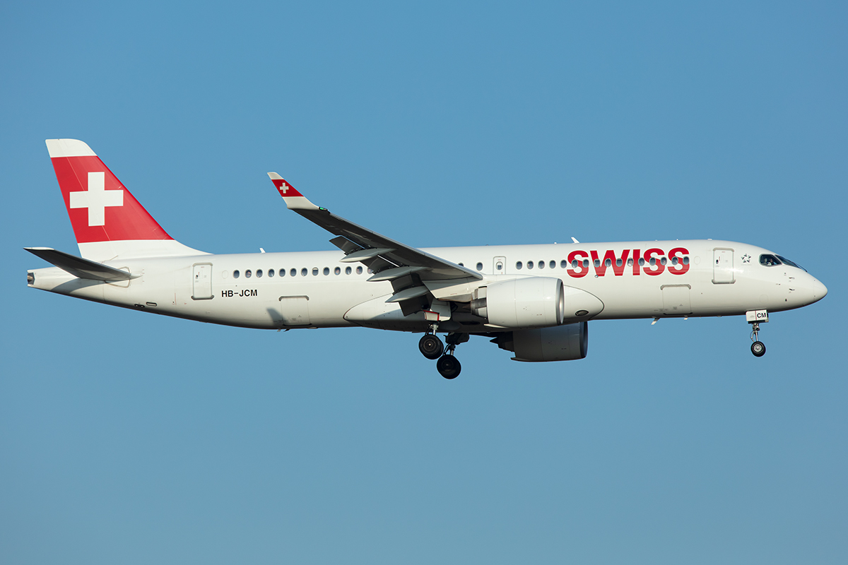 Swiss, HB-JCM, Airbus, A220-300, 21.01.2020, ZRH, Zürich, Switzerland




