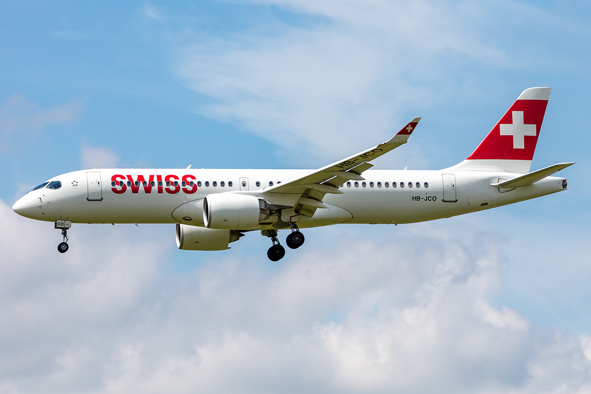 Swiss, HB-JCO, Airbus, A220-300, 26.06.2021, ZRH, Zürich, Switzerland