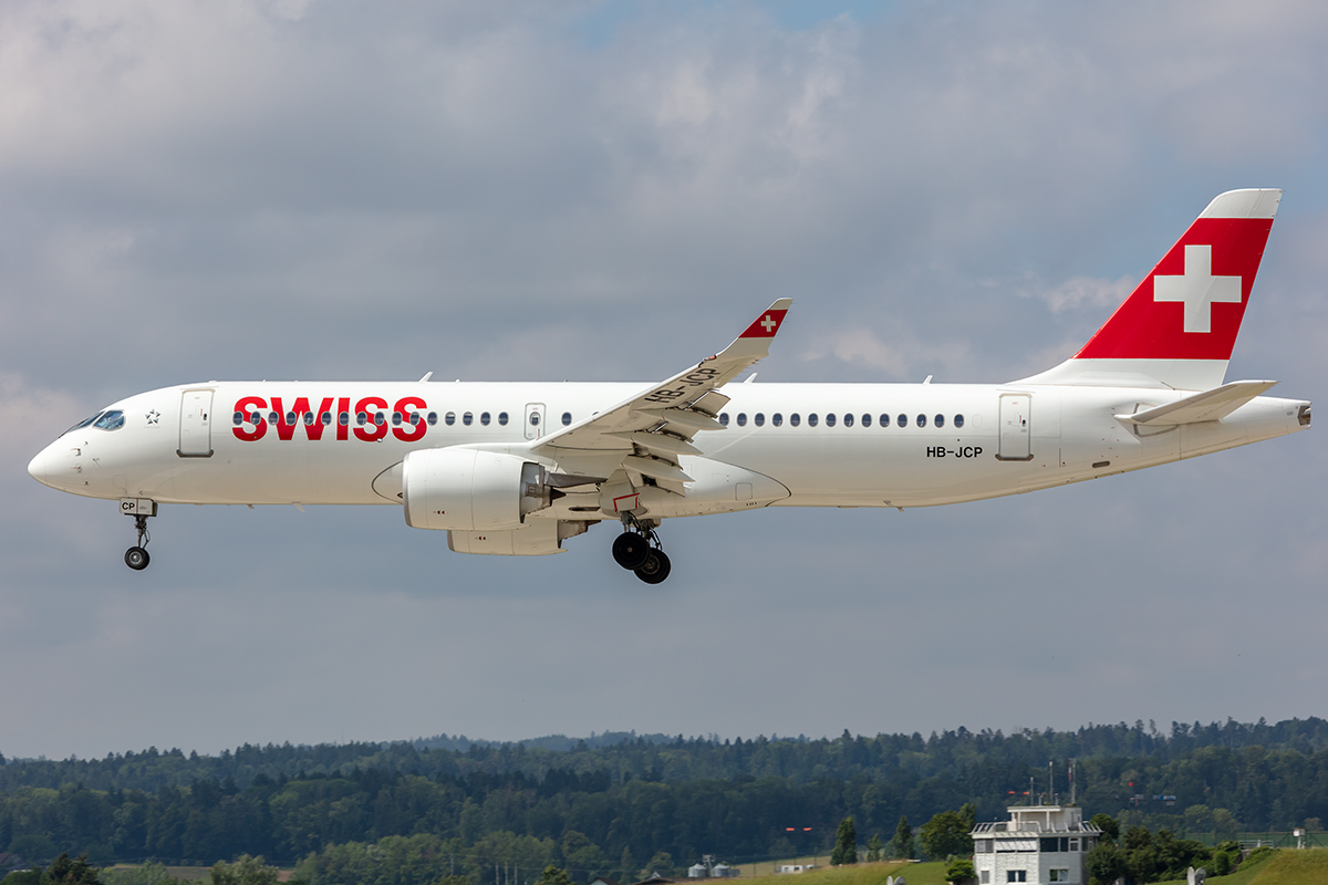 Swiss, HB-JCP, Airbus, A220-300, 26.06.2021, ZRH, Zürich, Switzerland