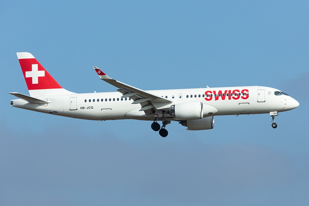 Swiss, HB-JCQ, Airbus, A220-300, 21.01.2020, ZRH, Zürich, Switzerland


