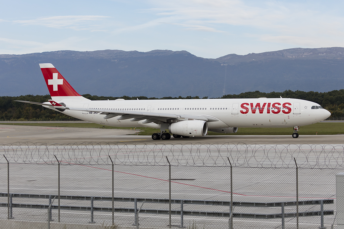 Swiss, HB-JHJ, Airbus, A330-343X, 24.09.2017, GVA, Geneve, Switzerland 




