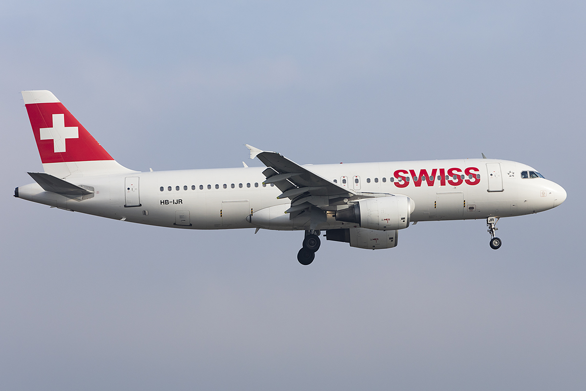 Swiss, HB-JJR, Airbus, A320-214, 19.01.2019, ZRH, Zürich, Switzerland 

