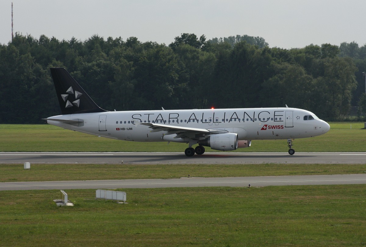 Swiss, HB-JLM, (c/n 635),Airbus A 320-214, 14.07.2015, HAM-EDDH, Hamburg, Germany (STAR ALLIANCE cs.)
