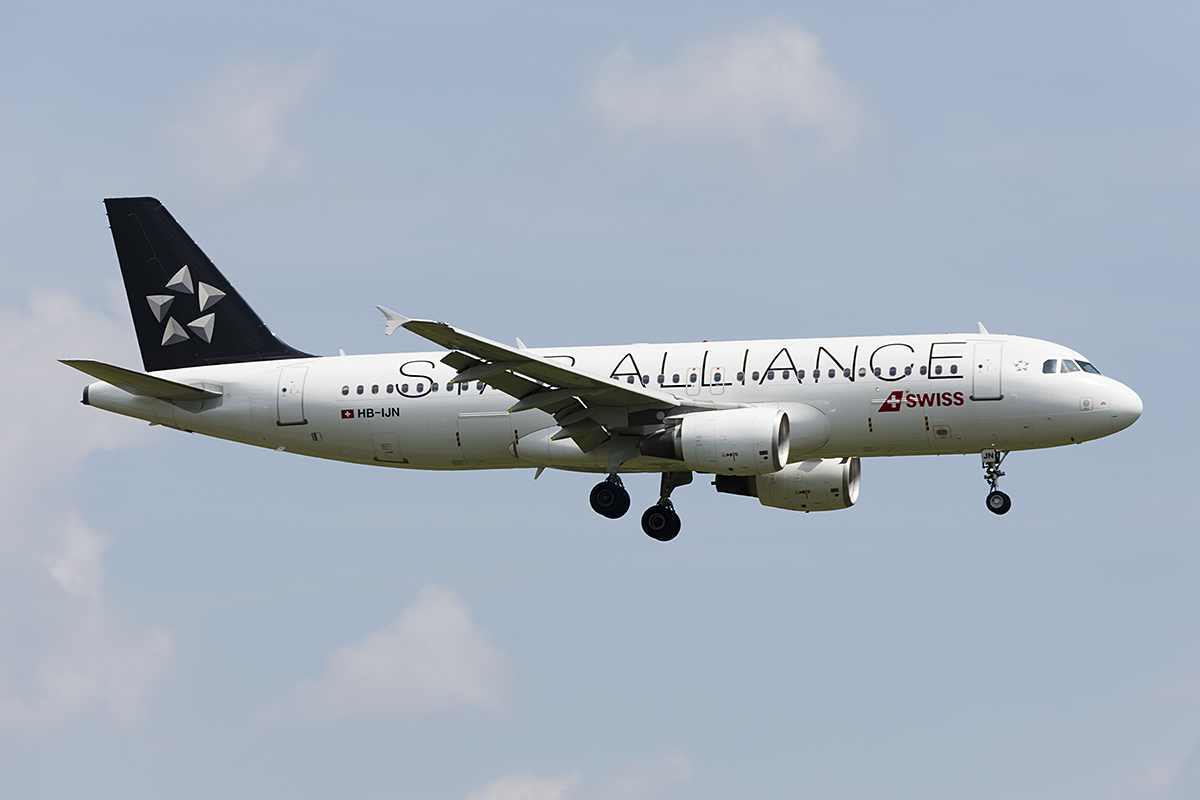 Swiss, HB-JLN, Airbus, A320-214, 25.05.2017, ZRH, Zürich, Switzerland 



