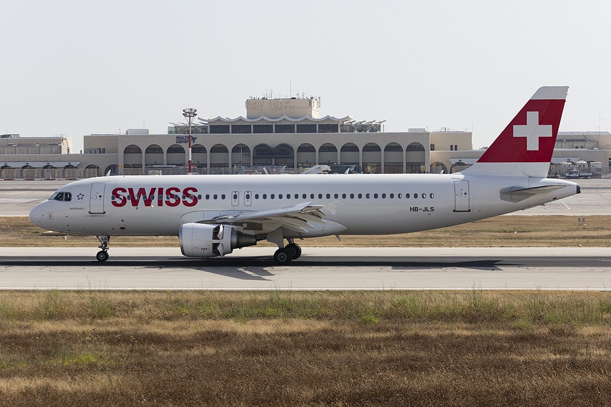 Swiss, HB-JLS, Airbus, A320-214, 03.06.2018, MLA, Malta, Malta 



