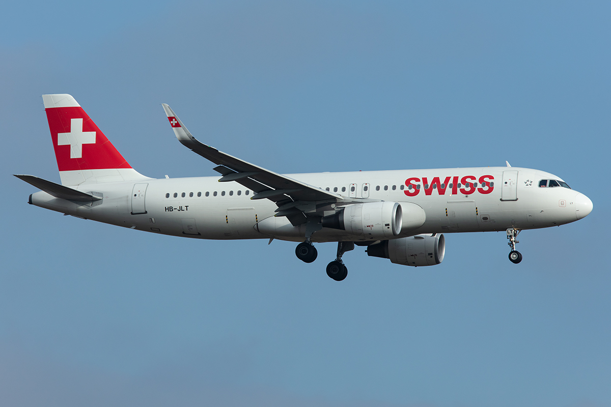 Swiss, HB-JLT, Airbus, A320-214, 21.01.2020, ZRH, Zürich, Switzerland






