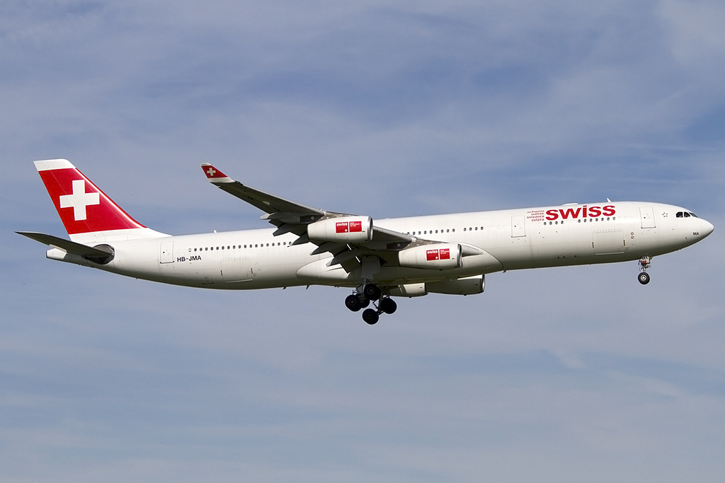 Swiss, HB-JMA, Airbus, A340-313X, 22.09.2013, ZRH, Zrich, Switzerland 



