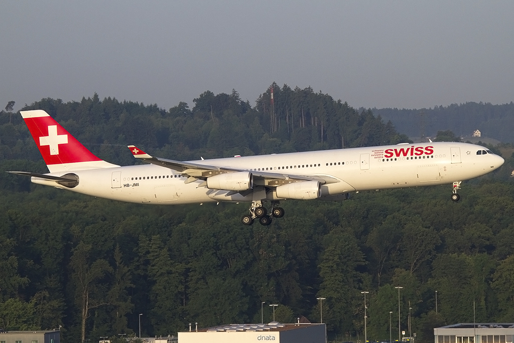 Swiss, HB-JMI, Airbus, A340-313X, 08.06.2014, ZRH, Zuerich, Switzerland 




