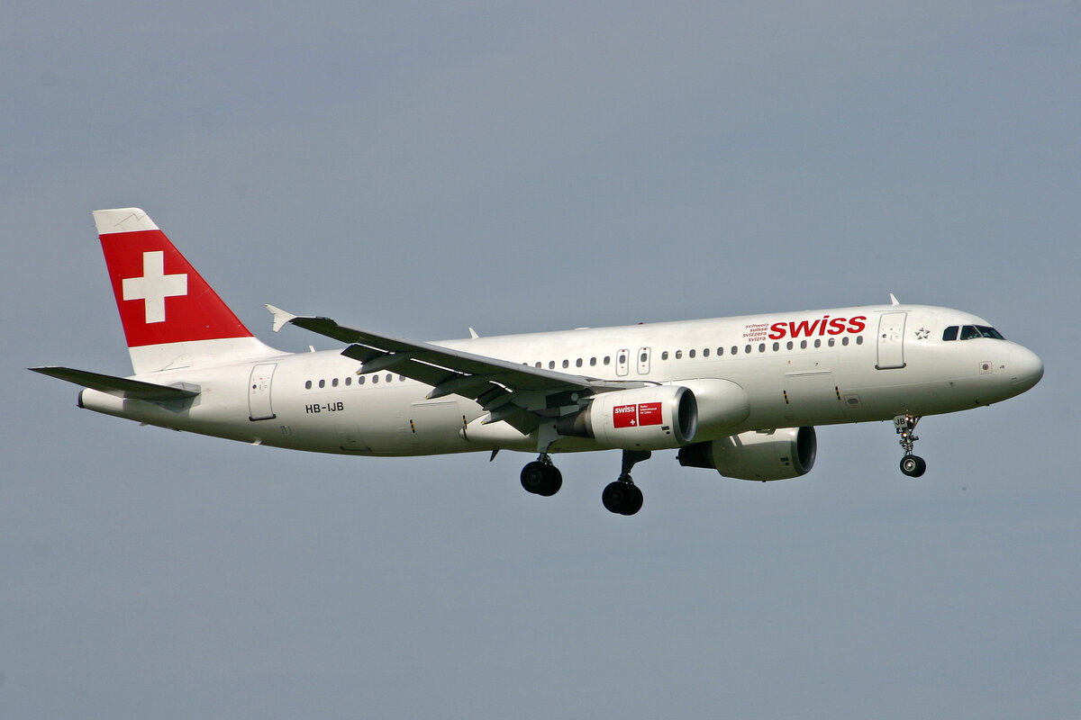 SWISS International Air Lines, HB-IJB, Airbus A320-214, msn: 545,  Montreux , 27.April 2008, ZRH Zürich, Switzerland.