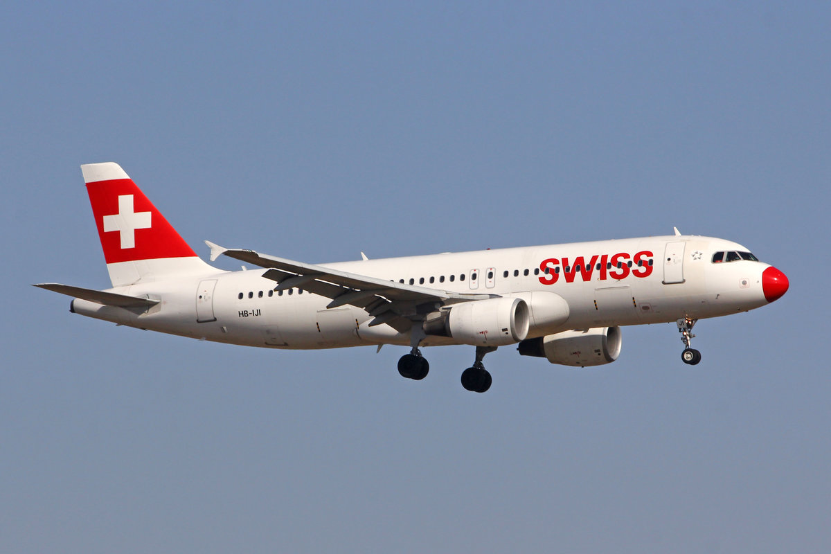SWISS International Air Lines, HB-IJI, Airbus A320-214, msn: 577,  Saint Prex , Rudolph the Red Noise oder eine Edelweiss Nase?, 21.Februar 2019, ZRH Zürich, Switzerland.