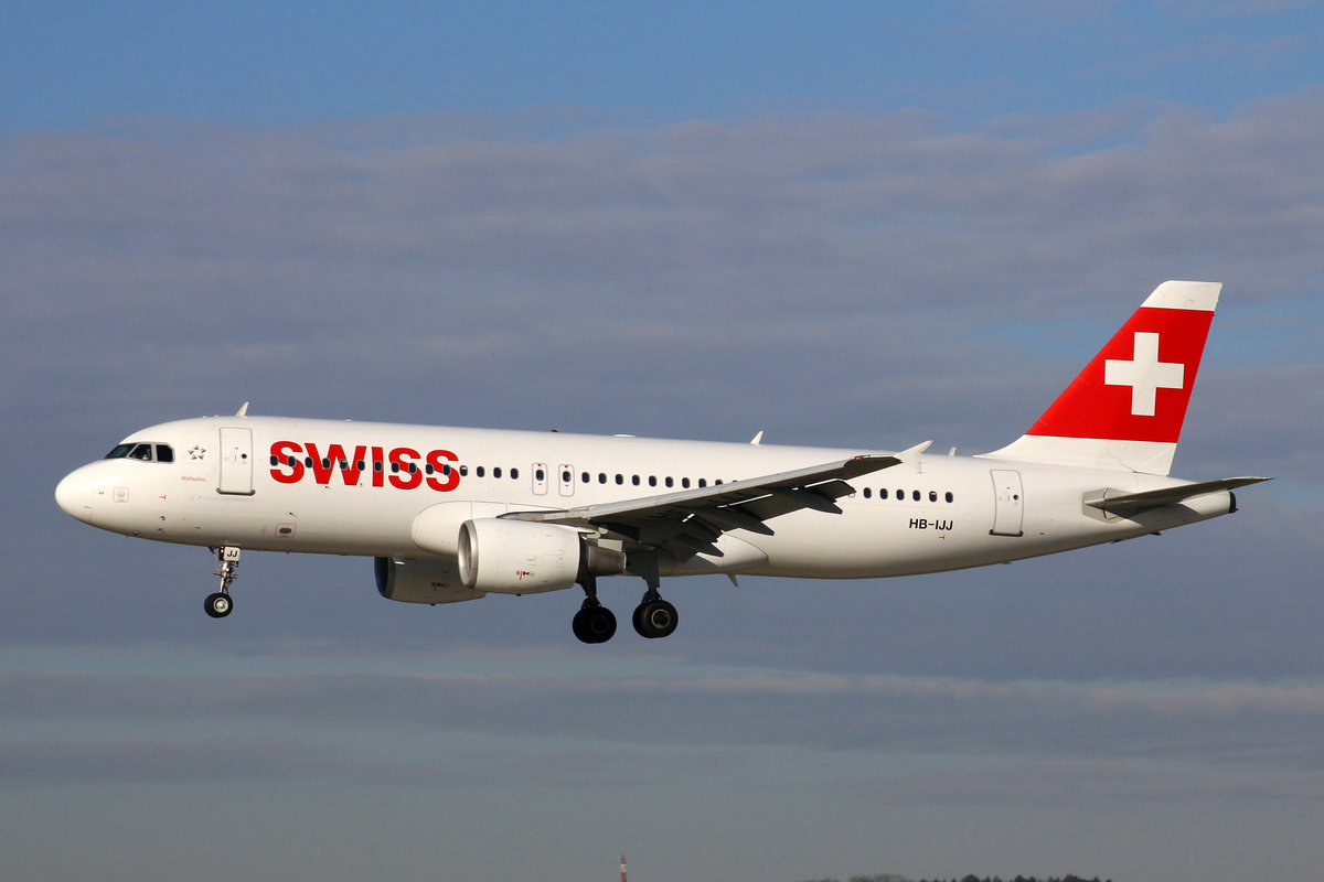 SWISS International Air Lines, HB-IJJ, Airbus A320-214,  Wallisellen , 28.April 2016, ZRH Zürich, Switzerland.