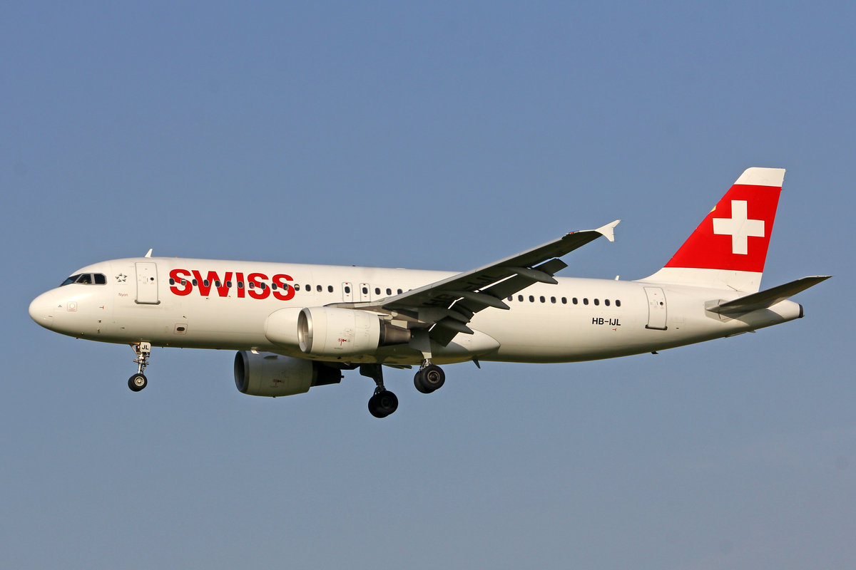 SWISS International Air Lines, HB-IJL, Airbus A320-214, msn: 603,  Nyon , 25.Juni 2019, ZRH Zürich, Switzerland.