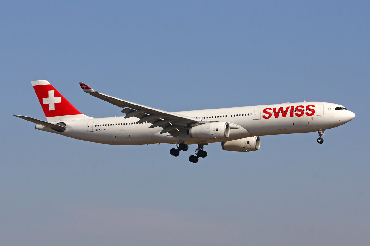 SWISS International Air Lines, HB-JHM, Airbus A330-343X, msn: 1355, 21.Februar 2019, ZRH Zürich, Switzerland.