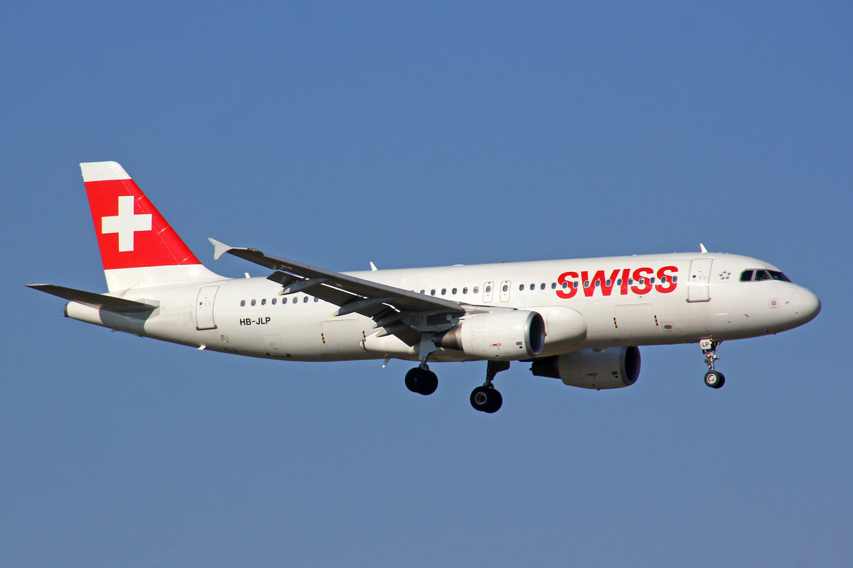 SWISS International Air Lines, HB-JLP, Airbus A320-214, msn: 4618,  Allschwil , 24.März 2018, ZRH Zürich, Switzerland.