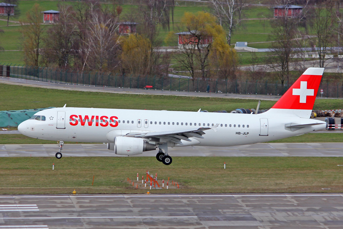 SWISS International Air Lines, HB-JLP, Airbus A320-214, msn: 4618,  Allschwil , 16.März 2021, ZRH Zürich, Switzerland.