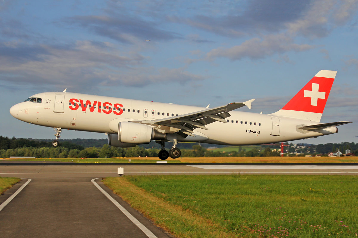 SWISS International Air Lines, HB-JLQ, Airbus A320-214, msn: 4673,  Bülach , 01.August 2019, ZRH Zürich, Switzerland.