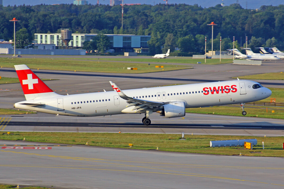 SWISS International Air Lines, HB-JPA, Airbus A321-271NX, msn: 9417,  Stoos , 30.Juli 2022, ZRH Zürich, Switzerland.