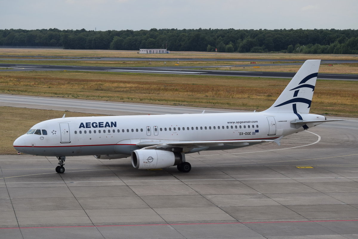 SX-DGE Aegean Airlines Airbus A320-232  , TXL , 10.07.2018