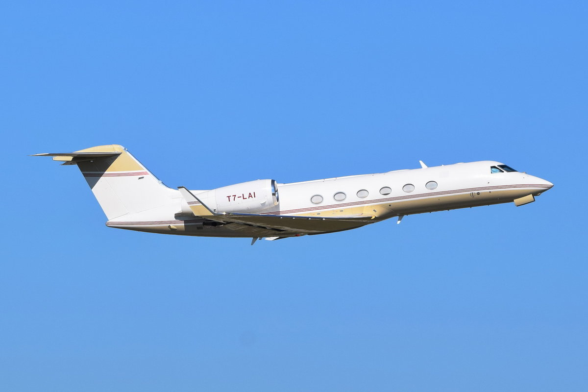 T7-LAI Private Gulfstream G450  , MUC , 14.10.2018 