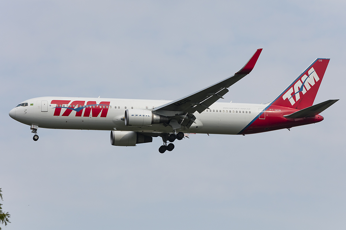 TAM, PT-MOB, Boeing, B767-316ER, 06.09.2018, MXP, Mailand, Italy 


