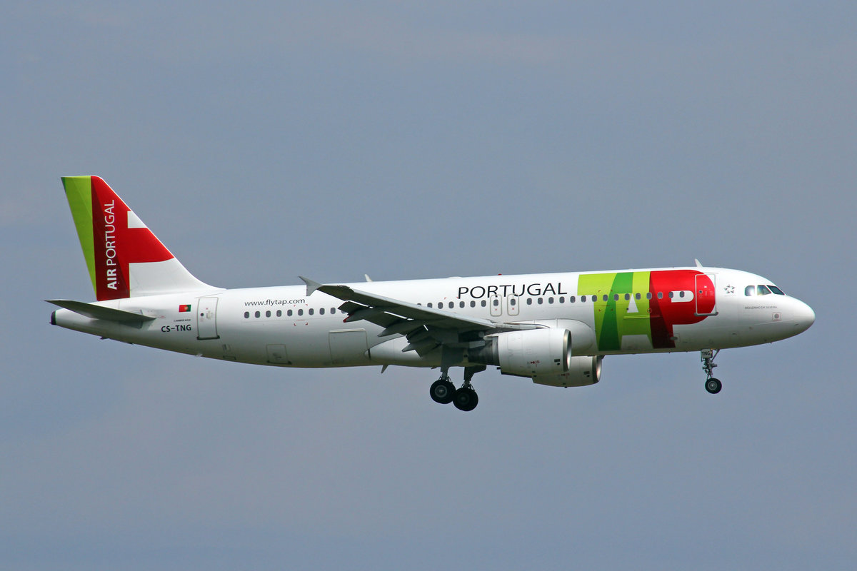 TAP Air Portugal, CS-TNG, Airbus, A320-214, msn: 945,  Mouzinho da Silveira , 01.August 2020, ZRH Zürich, Switzerland.