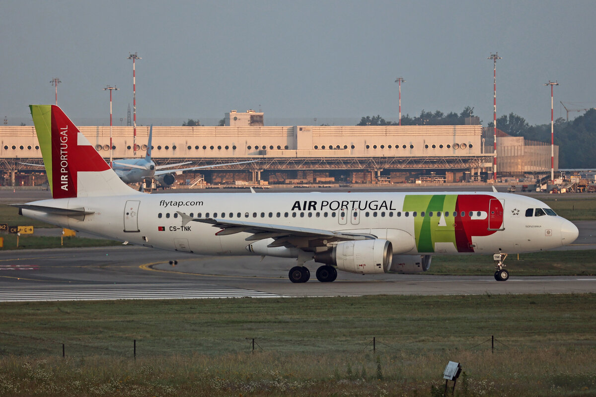 TAP Air Portugal, CS-TNK, Airbus A320-214, msn: 1206,  Teofilo Braga , 04.Juli 2024, MXP Milano Malpensa, Italy.