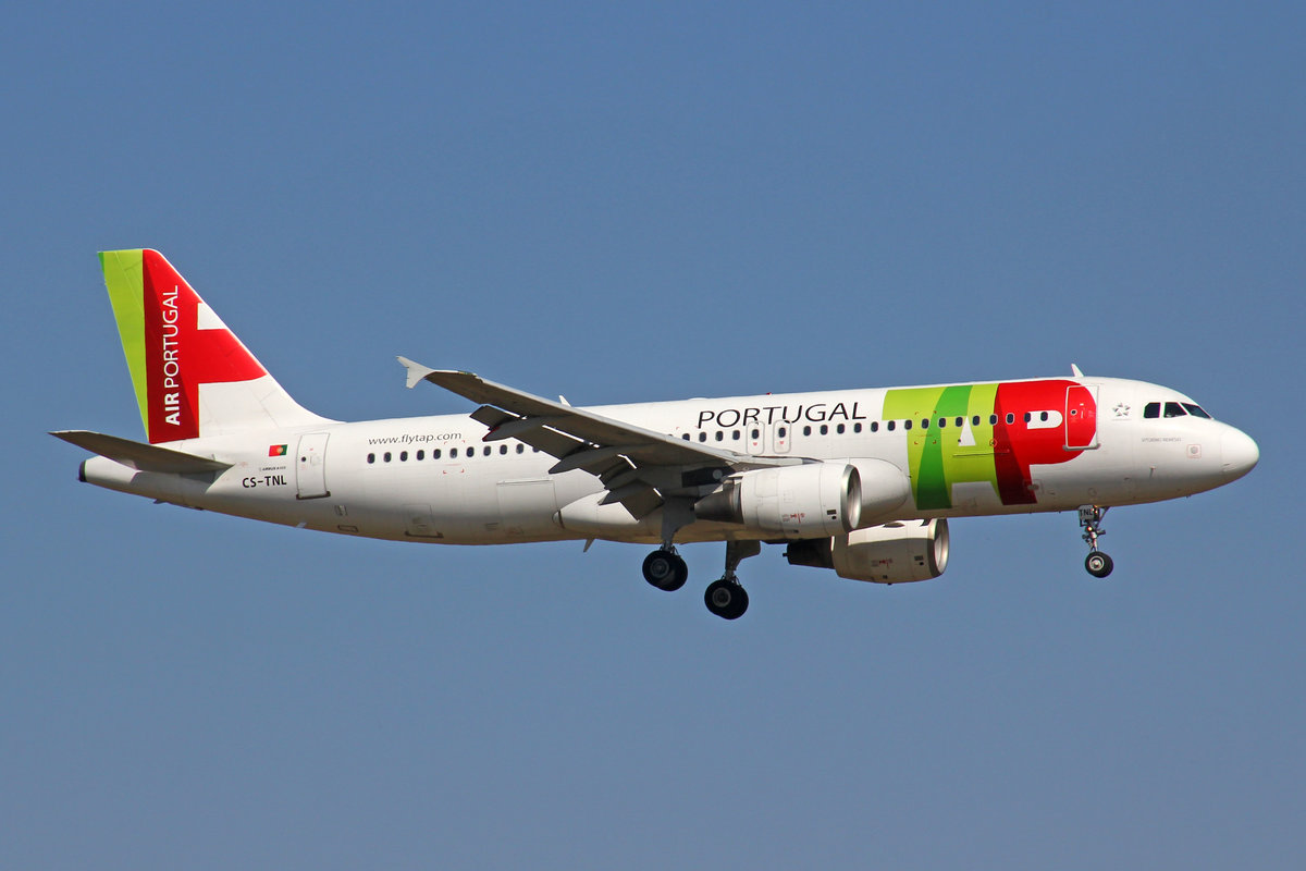 TAP Air Portugal, CS-TNL, Airbus A320-214, msn: 1231,  Vitorino Nemesio , 24.März 2018, ZRH Zürich, Switzerland.