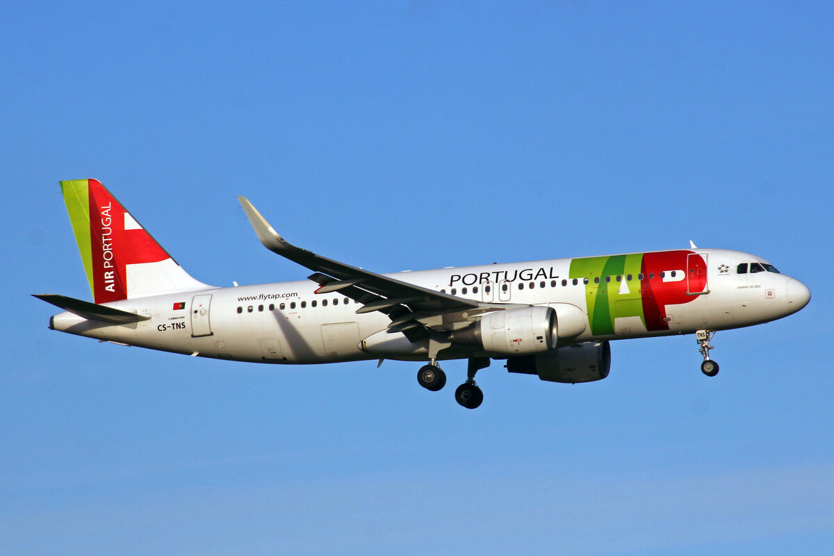 TAP Air Portugal, CS-TNS, Airbus A320-214, msn: 4021,  D. Afonso Henriques , 26.November 2022, ZRH Zürich, Switzerland.