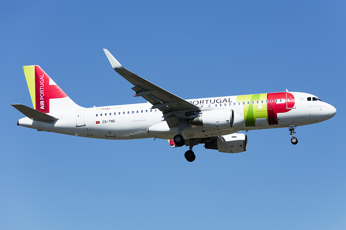 TAP - Air Portugal, CS-TNU, Airbus, A320-211, 19.04.2019, FRA, Frankfurt, Germany 


