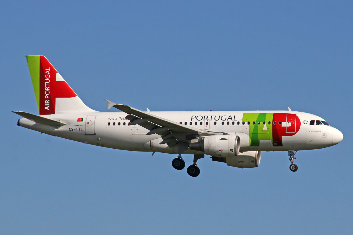 TAP Air Portugal, CS-TTL, Airbus A319-111, msn: 1100,  Almeida Garrett , 23.Oktober 2021, ZRH Zürich, Switzerland.
