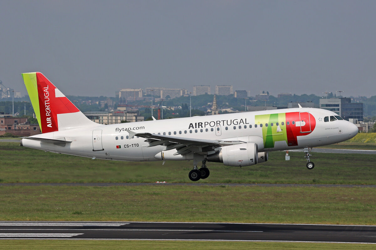 TAP Air Portugal, CS-TTO, Airbus A319-111, msn: 1127, 21.Mai 2023, BRU Brüssel, Belgium.