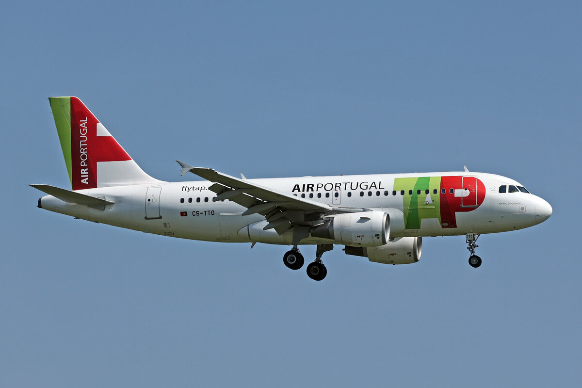 TAP Air Portugal, CS-TTO, Airbus A319-111, msn: 1127,  Antero de Quental , 23.August 2024, ZRH Zürich, Switzerland.