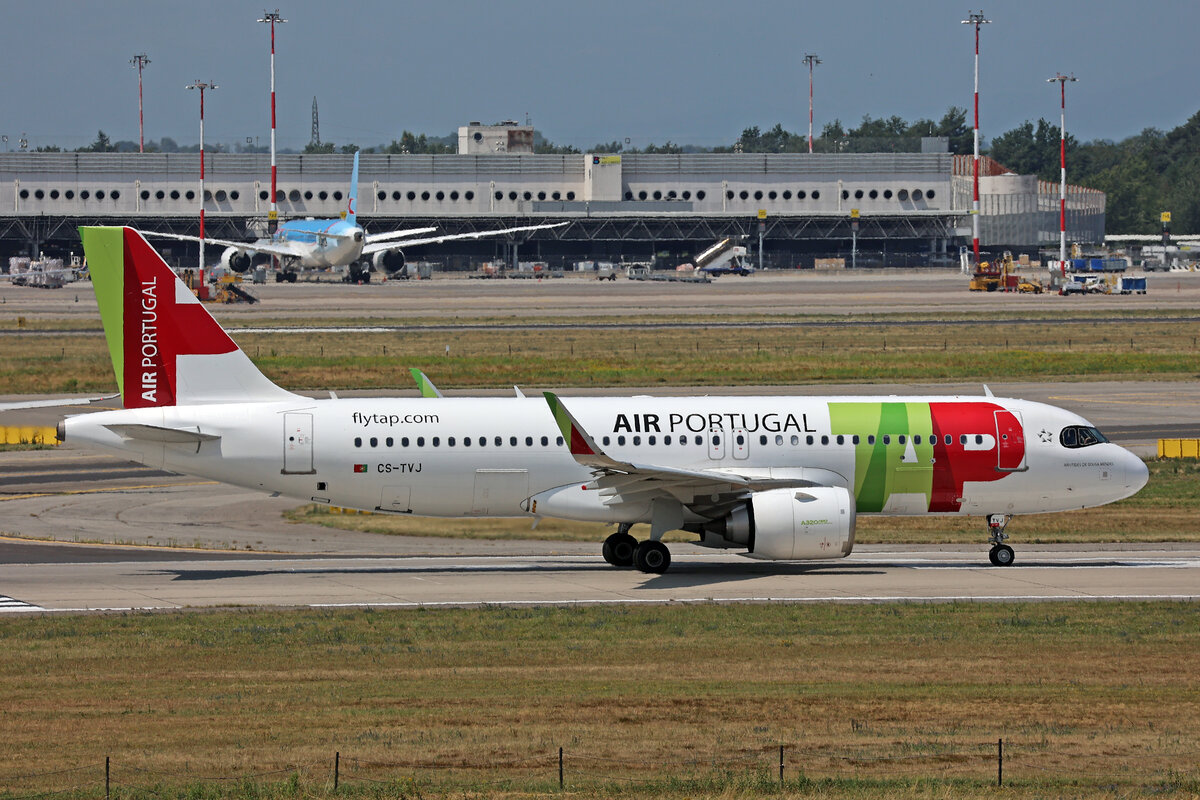 TAP Air Portugal, CS-TVJ, Airbus A320-251N, msn: 10471,  Aristides De Sousa Mendes , 10.Juli 2026, MXP Milano Malpensa, Italy.