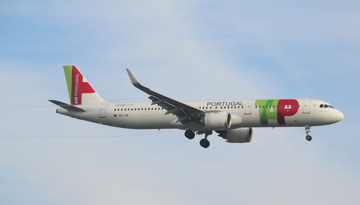 TAP Air Portugal,CS-TJK,MSN 8553,Airbus A321-251N,17.11.2019,HAM-EDDH,Hamburg,Germany