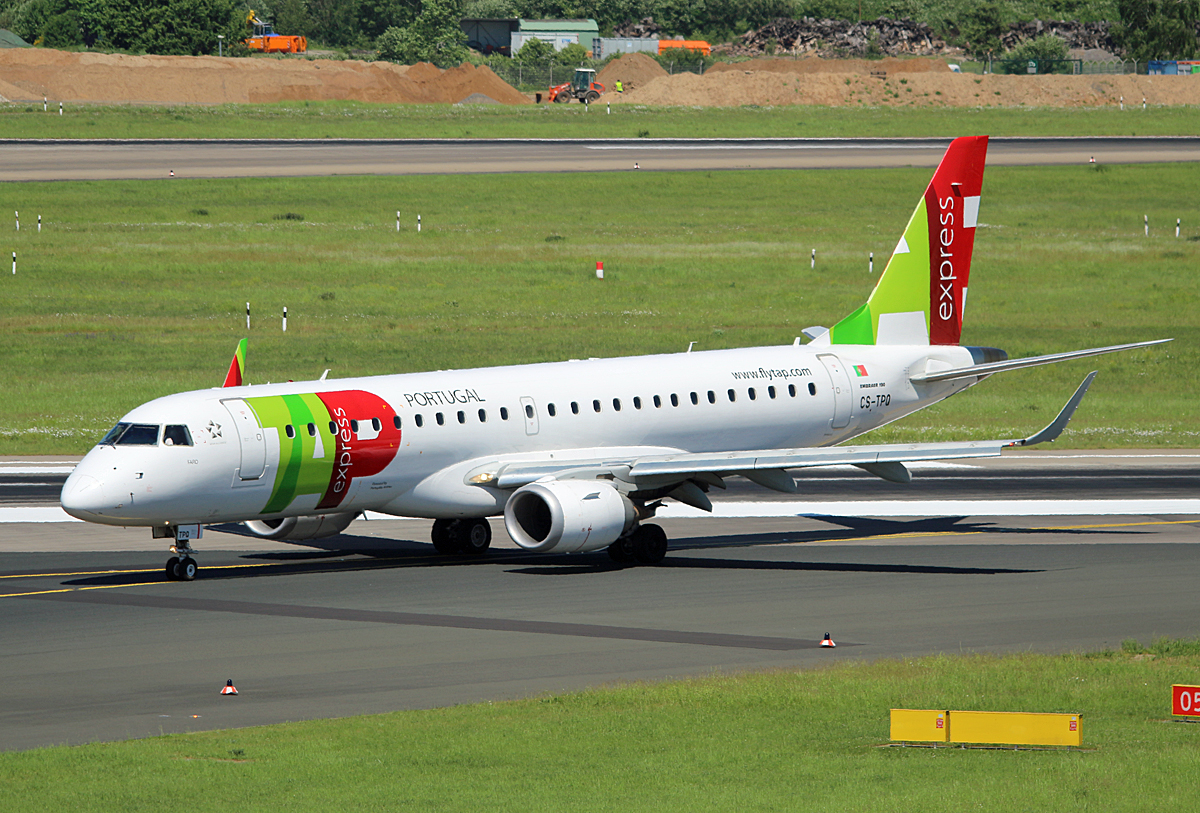 TAP, ERJ-190-100LR, CS-TPQ, DUS, 17.05.2017
