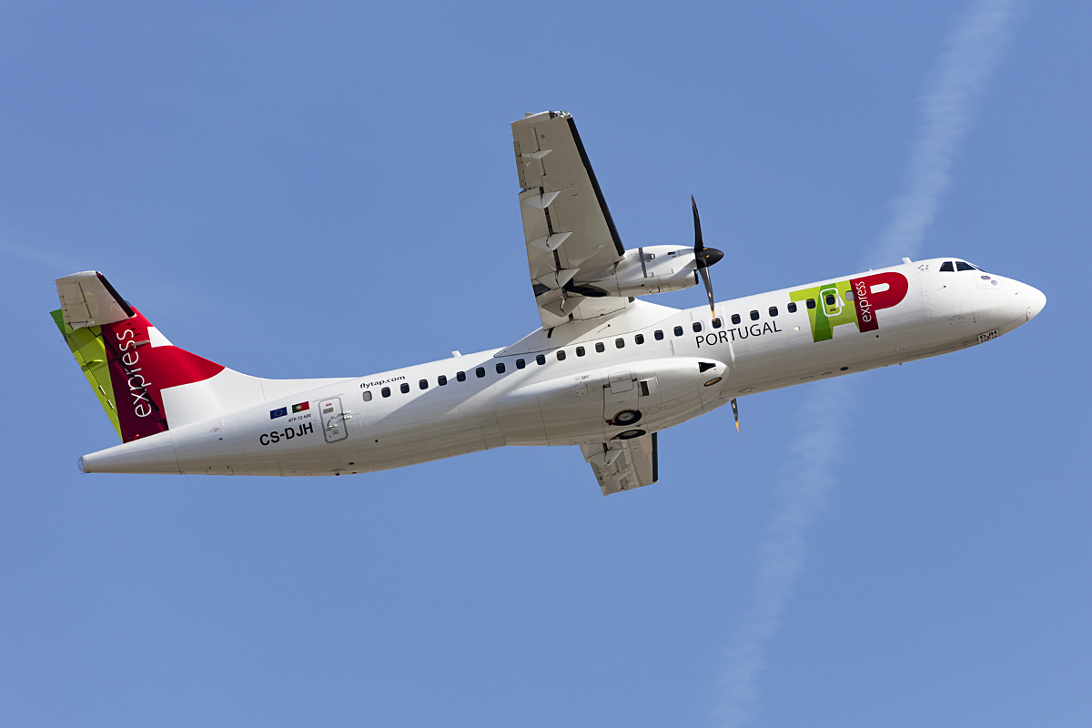 TAP - Express, CS-DJH, ATR, 72-212, 28.10.2016, AGP, Malaga, Spain


